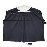 mina perhonen ps8230 fluff ガーゼ ノースリーブ Ｔシャツ カットソー ネイビー レディース ミナペルホネン【中古】5-0609S∞