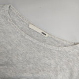 evam eva E141K003 コットン チュニック ワンピース ライトグレー レディース エヴァムエヴァ【中古】5-0303M∞