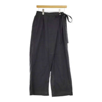 KURASHI&Trips リネン混 ラップパンツ 903-70903193-X パンツ ブラック レディース クラシアンドトリップス/北欧、暮らしの道具店【中古】5-0309M∞