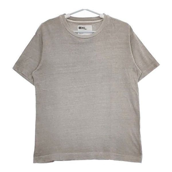 MHL. 596-5266520 コットン 半袖Ｔシャツ カットソー グレー メンズ エムエイチエル【中古】5-0519S∞