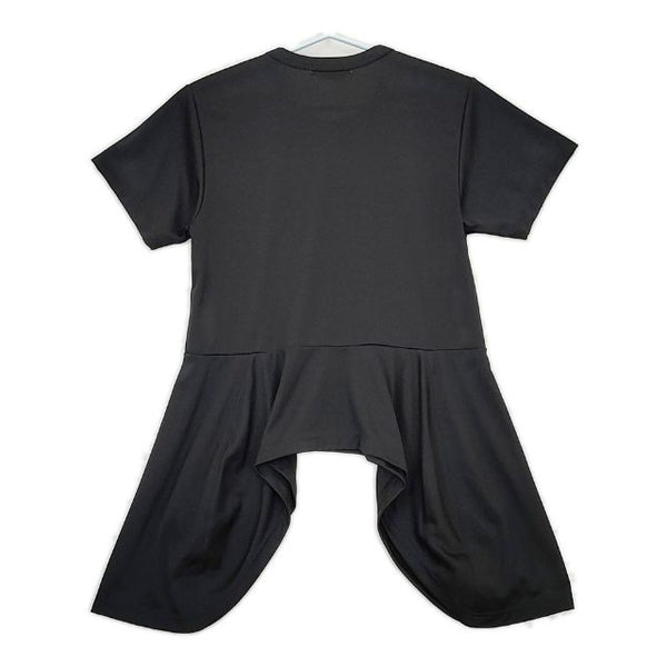 COMME des GARCONS GL-T012 デザインヘムショートスリーブカットソー 半袖Ｔシャツ カットソー 23AW AD2023 ブラック レディース コムデギャルソン【中古】5-0529S∞