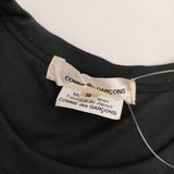 COMME des GARCONS GL-T012 デザインヘムショートスリーブカットソー 半袖Ｔシャツ カットソー 23AW AD2023 ブラック レディース コムデギャルソン【中古】5-0529S∞