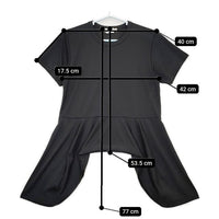 COMME des GARCONS GL-T012 デザインヘムショートスリーブカットソー 半袖Ｔシャツ カットソー 23AW AD2023 ブラック レディース コムデギャルソン【中古】5-0529S∞