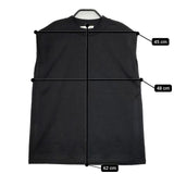 Mackintosh 未使用 CRECA L'Appartement購入 ノースリーブ Ｔシャツ カットソー 23SS ブラック レディース マッキントッシュ【中古】5-0702S∞