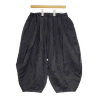 COMME des GARCONS COMME des GARCONS 総柄バルーンパンツ RG-P006 サルエルパンツ AD2020 ブラック レディース コムデギャルソン/コムコム【中古】5-0324M∞