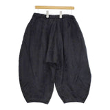 COMME des GARCONS COMME des GARCONS 総柄バルーンパンツ RG-P006 サルエルパンツ AD2020 ブラック レディース コムデギャルソン/コムコム【中古】5-0324M∞