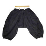 COMME des GARCONS COMME des GARCONS 総柄バルーンパンツ RG-P006 サルエルパンツ AD2020 ブラック レディース コムデギャルソン/コムコム【中古】5-0324M∞