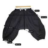 COMME des GARCONS COMME des GARCONS 総柄バルーンパンツ RG-P006 サルエルパンツ AD2020 ブラック レディース コムデギャルソン/コムコム【中古】5-0324M∞