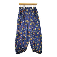 COMME des GARCONS COMME des GARCONS 花柄バルーンサルエルパンツ RI-P017 サルエルパンツ AD2021 ブルー マルチ レディース コムデギャルソン/コムコム【中古】5-0324M∞