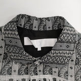 tao COMME des GARCONS 総柄シースルーブラウス TI-B017  ブラウス シャツ AD2021 グレー レディース タオ コムデギャルソン【中古】5-0324M∞