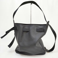 ecco SAIL BAG L PEBBLED LEATHER 定価50600円 ショルダーバッグ 24AW ブラック レディース エコー【中古】4-1113G♪