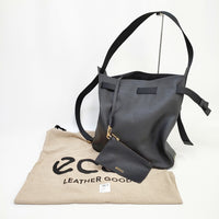 ecco SAIL BAG L PEBBLED LEATHER 定価50600円 ショルダーバッグ 24AW ブラック レディース エコー【中古】4-1113G♪