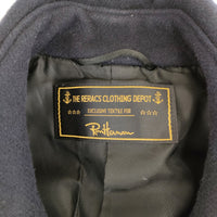 THE RERACS/Ron Herman 別注 メルトンピーコート ピーコート ネイビー レディース ザリラクス/ロンハーマン【中古】4-1204A▲