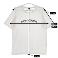 ARMEN PARTICULIER フランス製 半袖Ｔシャツ カットソー ホワイト レディース アーメン【中古】5-0529S∞