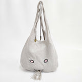 mina perhonen リネン usa bag ウサバッグ rs9584 トートバッグ アイボリー レディース ミナペルホネン【中古】5-0615M◎