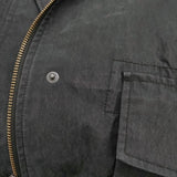 MHL. WORN COMPACT COTTON 595-9225503 サイズ1 ジャケット ブルゾン ブラック レディース エムエイチエル【中古】4-1118T♪