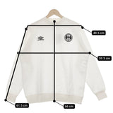 FREAK'S STORE/UMBRO 新品 別注Crew Neck Sweat Shirt スウェット 24AW オフホワイト レディース フリークスストア/アンブロ【中古】4-1113M♪