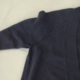 SI-HIRAI CHW-2815 サイズ38 ウールニット アンゴラ混 ロング カーディガン ネイビー レディース スーヒライ【中古】4-1118T♪