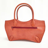 Dakota PRINCESS プリンセス レザー トートバッグ レッド レディース ダコタ【中古】5-0309G∞