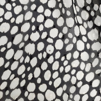 UNITED ARROWS レオパード シアードレス ワンピース ブラック ホワイト レディース ユナイテッドアローズ【中古】5-0312M∞