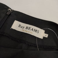 Ray Beams バックプリーツ切替ワンピース 半袖 ワンピース ブラック レディース レイビームス【中古】5-0529S∞