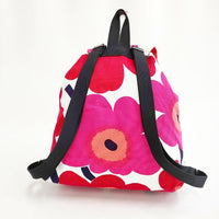 marimekko ウニッコ unikko リュック・デイパック レッド ホワイト レディース マリメッコ【中古】5-0309G∞