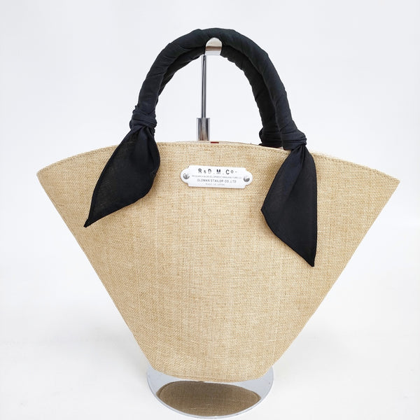 R&D.M.Co- ピクニックマルシェバッグ トートバッグ ベージュ ブラック レディース オールドマンズテーラー【中古】5-0526M◎