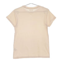 6397 コットン ペルー製 半袖Ｔシャツ カットソー ピンクベージュ レディース シックススリーナインセブン【中古】5-0529S∞
