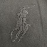POLO RALPH LAUREN ビッグポニー刺繍 サイズXS クラシックフィット 半袖Ｔシャツ カットソー オールブラック メンズ ポロ・ラルフローレン【中古】5-0519S∞