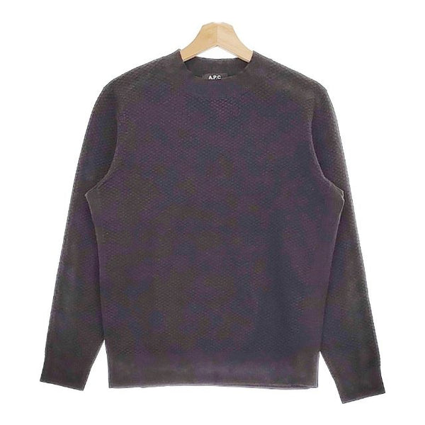 A.P.C. PULL LIMIT 19PC カットソー 24192-1-80421 スウェット ブラック メンズ アーペーセー【中古】5-0109M∞