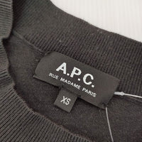 A.P.C. PULL LIMIT 19PC カットソー 24192-1-80421 スウェット ブラック メンズ アーペーセー【中古】5-0109M∞