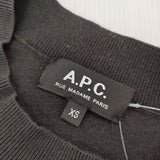 A.P.C. PULL LIMIT 19PC カットソー 24192-1-80421 スウェット ブラック メンズ アーペーセー【中古】5-0109M∞