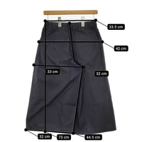 evam eva コットンイージーワイドタックパンツ E171T153 パンツ ネイビー レディース エヴァムエヴァ【中古】5-0312M∞