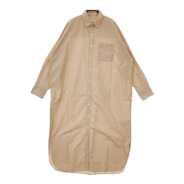 JOURNAL STANDARD relume エアタンオーバーシャツ ワンピース ベージュ レディース ジャーナルスタンダードレリューム【中古】5-0120M∞