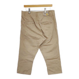 SI-HO SUP コットンリネン クロップドパンツ ベージュ レディース シーホースプ【中古】5-0312M∞