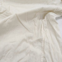 Ebonyivory 20-01-BL-035-09-1 コットンシルク ギャザー ブラウス シャツ キナリ レディース エボニーアイボリー【中古】5-0215M♪