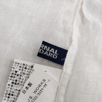 JOURNAL STANDARD リネン ギャザー ノースリーブ ブラウス シャツ ホワイト レディース ジャーナルスタンダード【中古】5-0529S∞