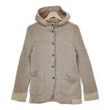 ARMEN 製品染め コットン キルティングジャケット グレージュ レディース アーメン【中古】5-0222M∞