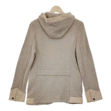 ARMEN 製品染め コットン キルティングジャケット グレージュ レディース アーメン【中古】5-0222M∞