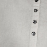 Honnete リネン WIDE SHIRT ONE PIECE ワンピース ホワイト レディース オネット【中古】5-0303M∞