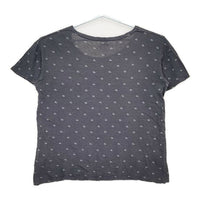 KAPITAL コットン 3 L 総柄 半袖Ｔシャツ カットソー ネイビー レディース キャピタル【中古】5-0529S∞