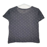 KAPITAL コットン 3 L 総柄 半袖Ｔシャツ カットソー ネイビー レディース キャピタル【中古】5-0529S∞