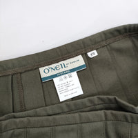 O'NEIL OF DUBLIN プリーツ ラップ 巻き XS ロングスカート カーキ レディース オニールオブダブリン【中古】5-0312M∞