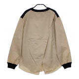 ASTRAET シャツ切替 セーター ニット ベージュ ネイビー レディース アストラット【中古】5-0312M∞