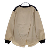 ASTRAET シャツ切替 セーター ニット ベージュ ネイビー レディース アストラット【中古】5-0312M∞