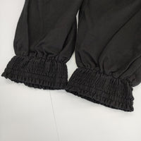 tricot COMME des GARCONS ウールコットンイージーパンツ TD-P013 サイズM AD2019 ブラック レディース トリココムデギャルソン【中古】4-1123T♪