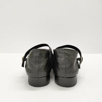 moumoune ストラップシューズ サイズ25 1/2cm シューズ・靴 ブラック レディース ムゥムゥヌゥ【中古】4-1216G◎