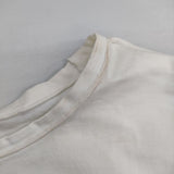 mina perhonen mer ys8394 刺繍 半袖Ｔシャツ カットソー ホワイト レディース ミナペルホネン【中古】5-0602S∞