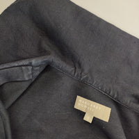 MARGARET HOWELL リネン コットン セーラー 578-0158604 YARN DYE LINEN COTTON TWILL ワンピース ネイビー レディース マーガレットハウエル【中古】5-0312M∞
