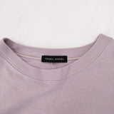 TRAVAIL MANUEL ハイツイスト天竺L/Sプルオーバー 定価12100円 長袖Ｔシャツ ラベンダー レディース トラバイユマニュアル【中古】4-1129M♪